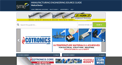 Desktop Screenshot of medicalmanufacturingengineeringsourceguide.com